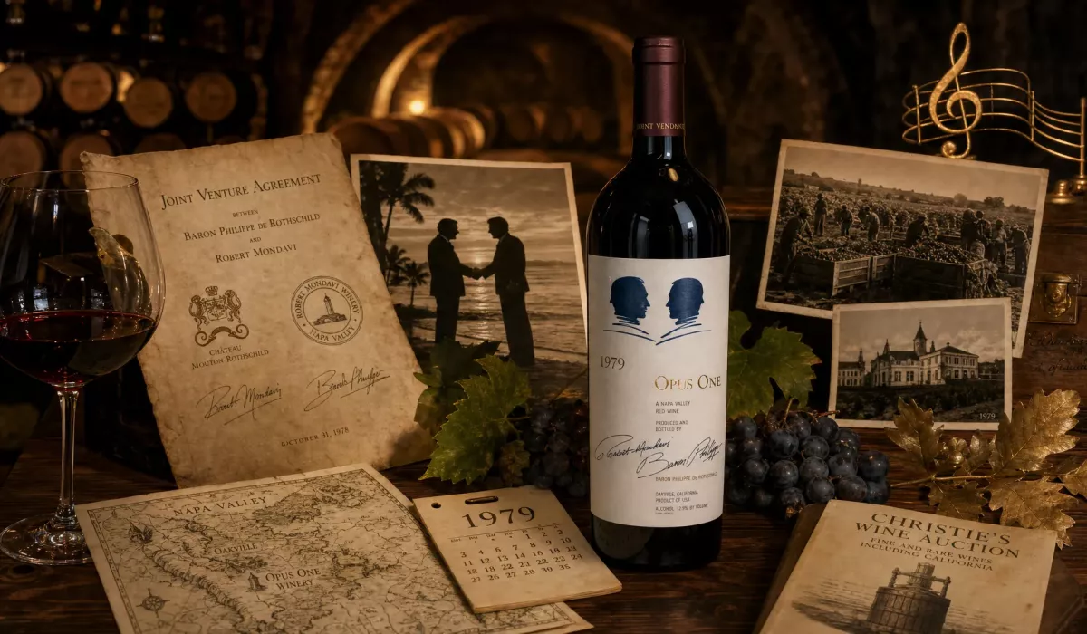 История Opus One: как встреча на Гавайях создала самое дорогое калифорнийское вино