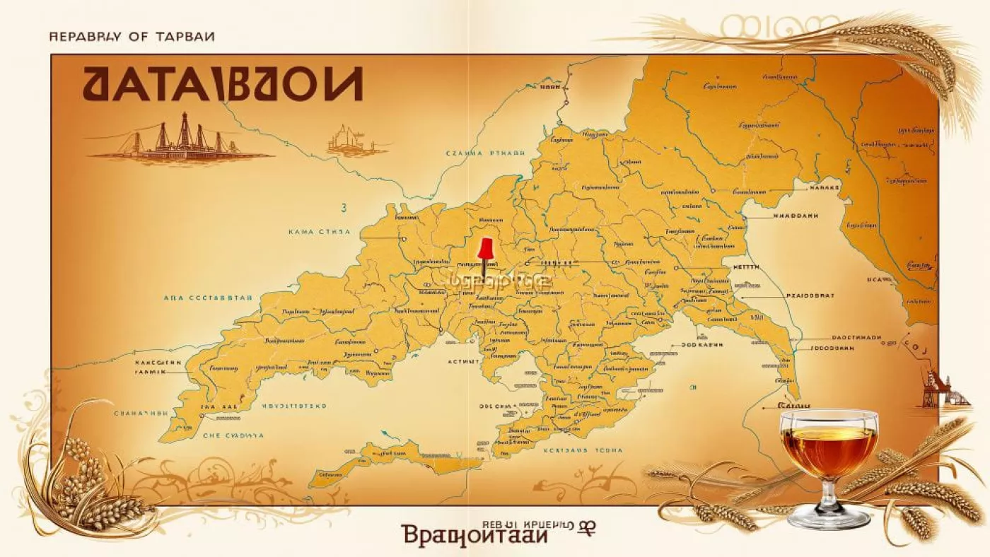 Бугульма на карте Татарстана — юго-восток республики, сердце нефтяного района
