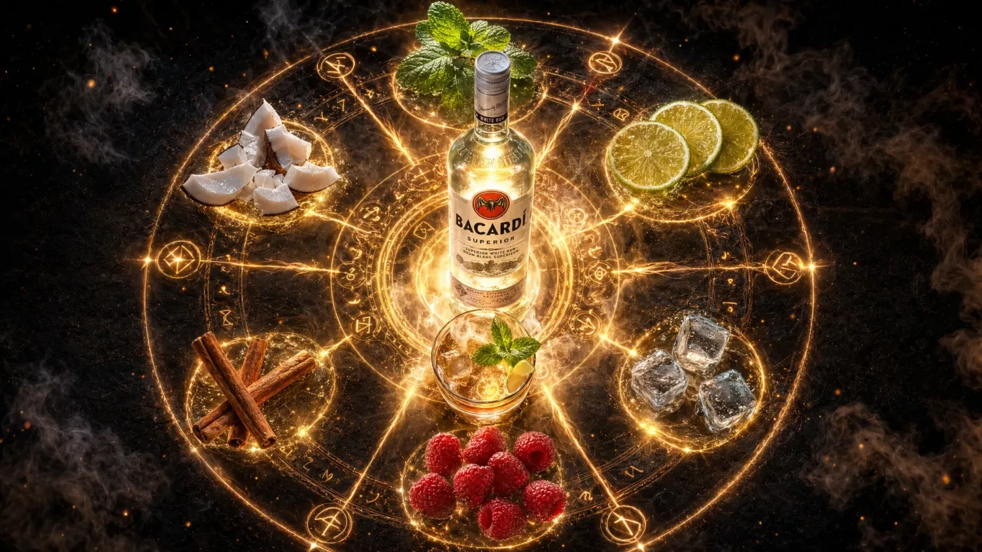 Bacardi в домашнем баре: 5 бутылок, которые заменят 20 ингредиентов