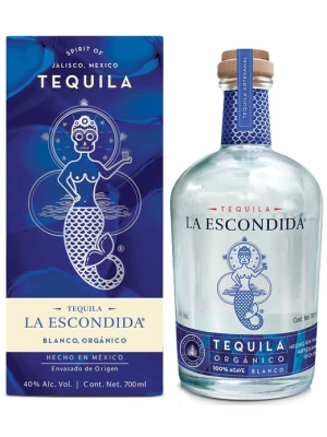 Текила Grand Mezcal, La Escondida Blanco Organico, gift box 0.7 л
