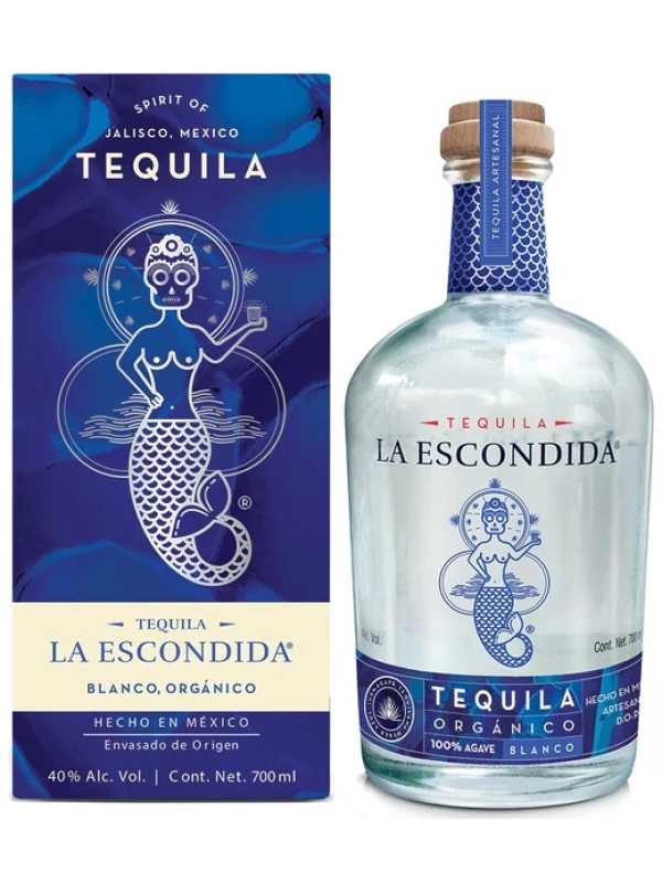 Grand Mezcal, La Escondida Blanco Organico, gift box