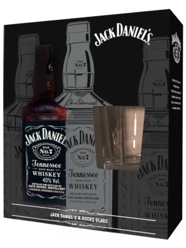 Jack Daniel's, gift box with 1 glass