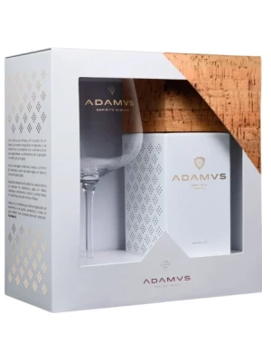 Джин Adamus Organic Dry Gin, gift set with glass 0.7 л