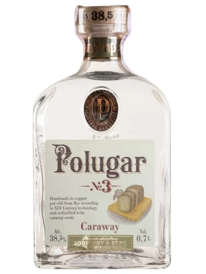 Водка Polugar №3, Caraway 0.7 л