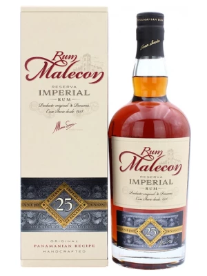 Ром Malecon Reserva Imperial Anejo 25 Anos, gift box 0.7 л