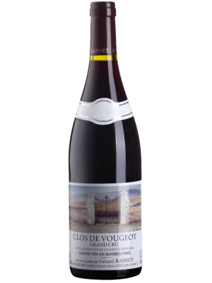 Вино Gerard Raphet, Clos de Vougeot Grand Cru AOC 2017, 0.75 л