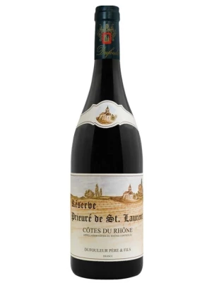 Вино Dufouleur Pere & Fils, Prieure de St. Laurent Reserve, Cotes du Rhone AOC 2023, 0.75 л