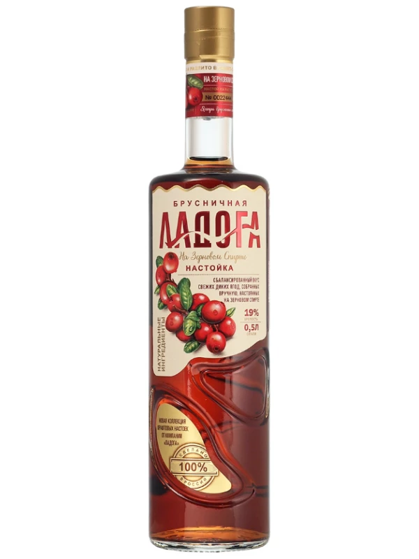 Ладога, Брусничная, настойка сладкая