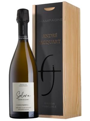 Andre Jacquart, Premier Cru Solera Blanc de Blancs Extra Brut, wooden box 0.75 л