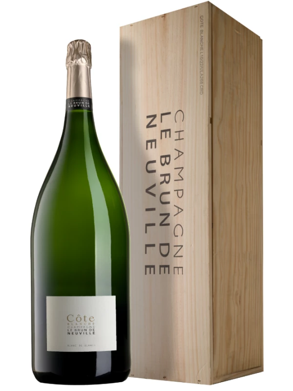 Le Brun de Neuville, Cote Blanche Blanc de Blancs Brut, wooden box