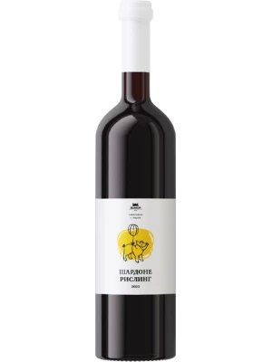 Вино Mangup Chardonnay-Riesling 0.75 л