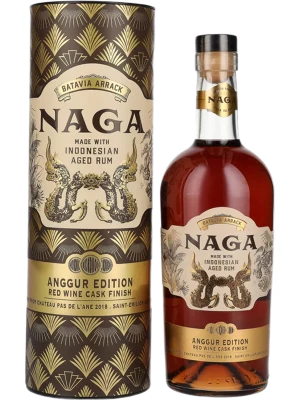 Ром Batavia Arrack Naga Anggur Edition Red Wine Cask Finish, in tube 0.7 л