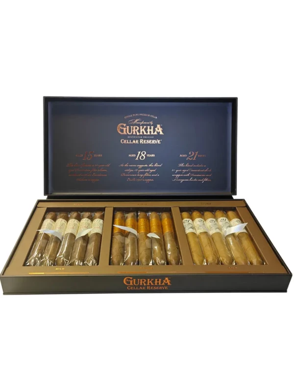 Gurkha Cellar Reserve Sampler SET of 15 cigars