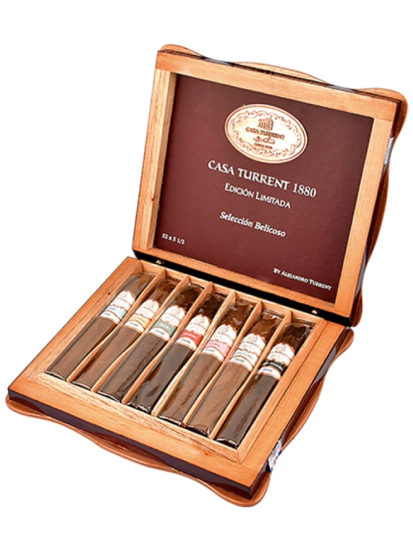 Casa Turrent 1880 Edicion Limitada Selection Belicoso SET of 7 cigars