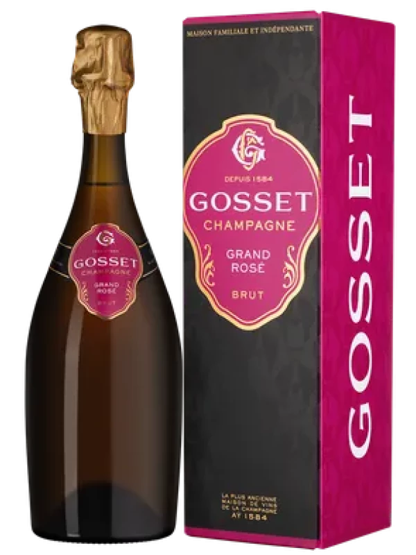 Gosset, Brut Grand Rose, gift box