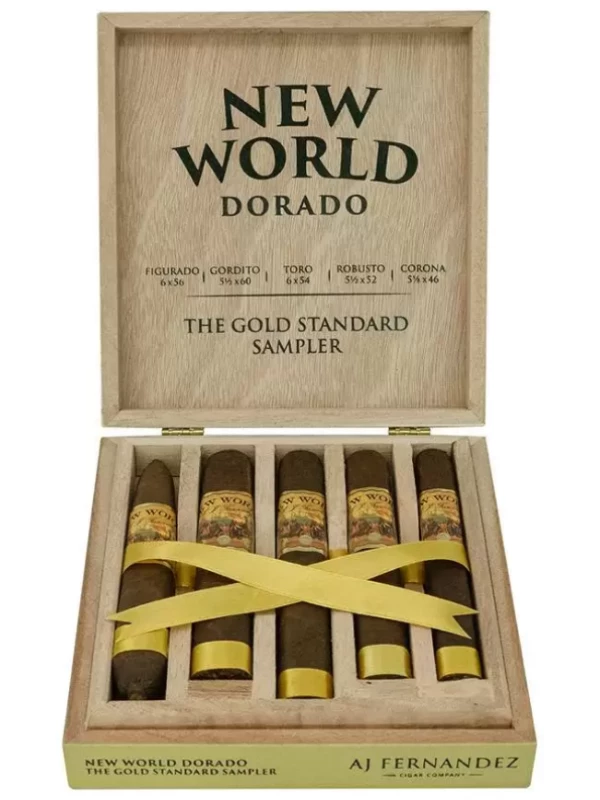 A. J. Fernandez New World Dorado Sampler SET of 5 cigars