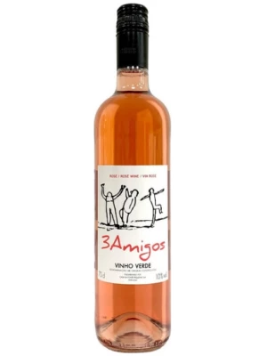 Вино Casa Da Fonte Pequena, 3 Amigos Rose, Vinho Verde DOC 0.75 л