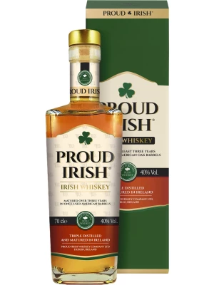 Виски Proud Irish Original, gift box 0.7 л