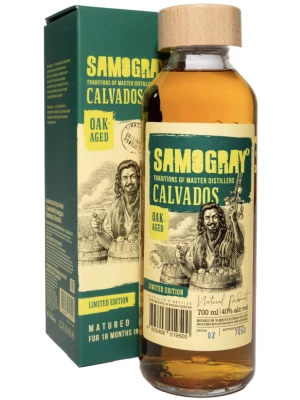 Кальвадос Samogray Oak Aged Limited Edition, gift box 0.7 л
