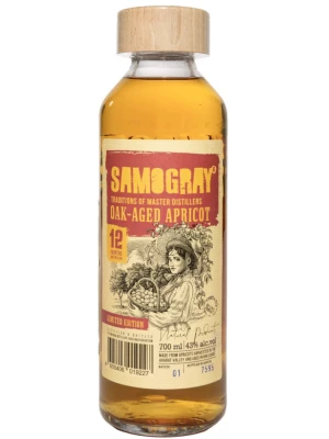 Водка Samogray Oak Aged Apricot 0.7 л