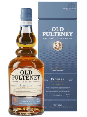 Виски Old Pulteney, Flotilla Single Malt, gift box 2012 0.7 л