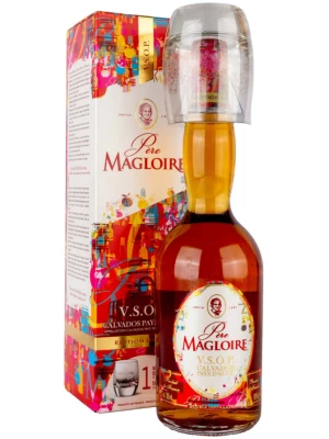Кальвадос Pere Magloire, Calvados VSOP, gift box with glass 0.7 л