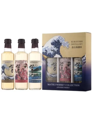 Виски The Matsui, gift set of 3 bottles 0.6 л