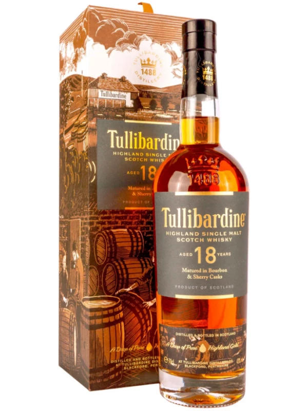Tullibardine 18 Years Old, gift box