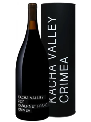 Вино Kacha Valley Cabernet Franc, gift box 2020, 1.5 л