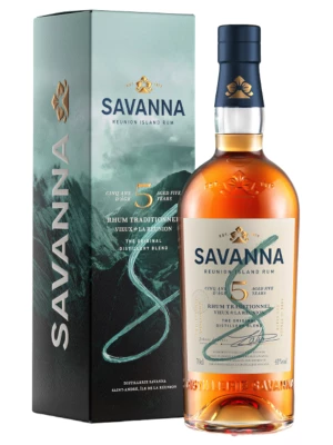Ром Savanna 5 Years Old, gift box 0.7 л