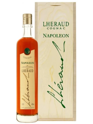 Коньяк Lheraud, Cognac Napoleon, wooden box 0.7 л