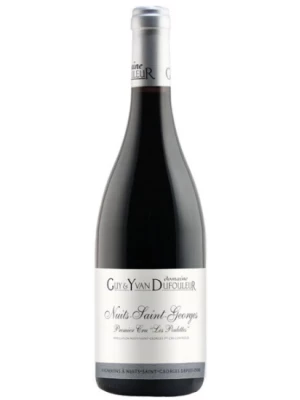 Вино Domaine Guy & Yvan Dufouleur, Nuits-Saint-Georges 1er Cru Les Poulettes AOC 2018, 0.75 л
