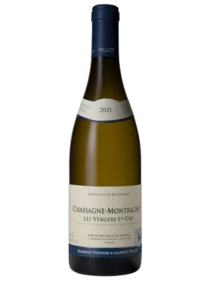 Вино Domaine Fernand & Laurent Pillot, Chassagne-Montrachet 1er Cru Les Vergers AOC 2021, 0.75 л