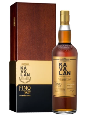 Виски Kavalan, Solist Fino Sherry Cask (57,1%), wooden box 0.7 л