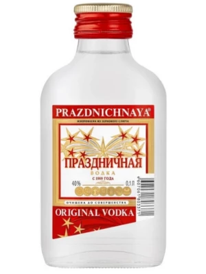 Водка Праздничная 0.1 л