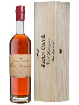 Арманьяк Jean Cave, Vieil Armagnac AOC, wooden box 1965 0.7 л