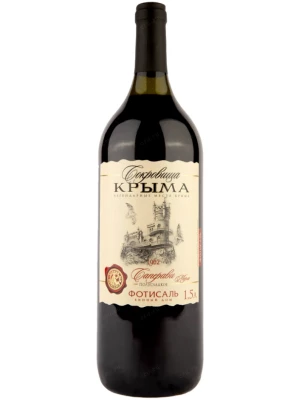 Вино Сокровища Крыма Мускат Черный 1.5 л