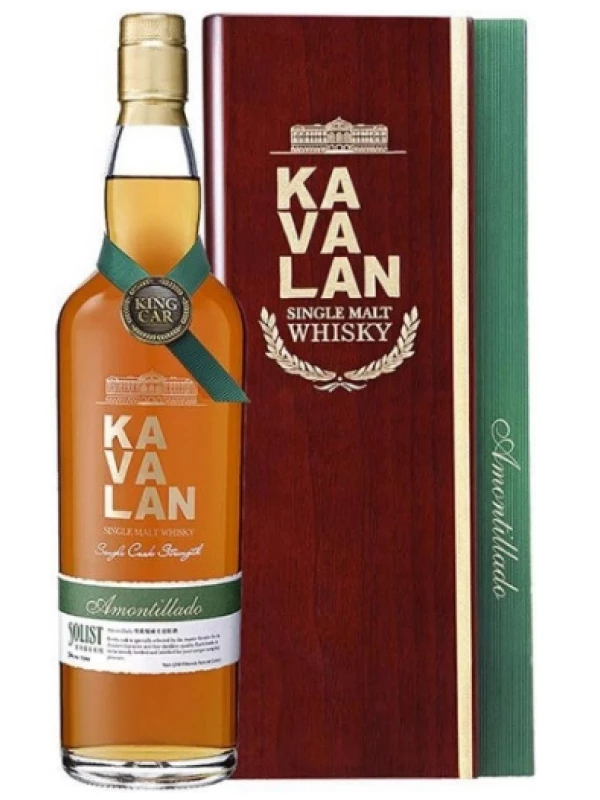 Kavalan, Solist Amontillado Sherry Cask (56.3%), wooden box