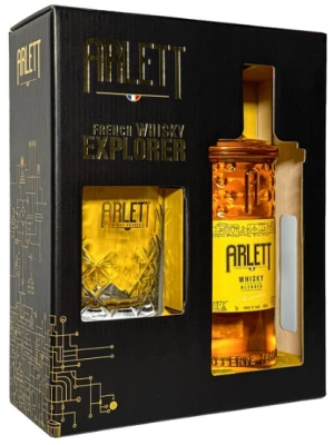 Виски Arlett Blended, gift box with glass 0.7 л