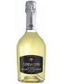 Sensation Blanc de Blanc, gift box with 2 glasses — фото 2