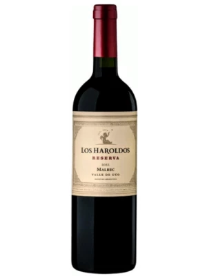 Вино Los Haroldos, Malbec Reserva, Valle de Uco 2022, 0.75 л
