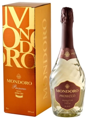 Просекко Mondoro Prosecco DOC, gift box 0.75 л