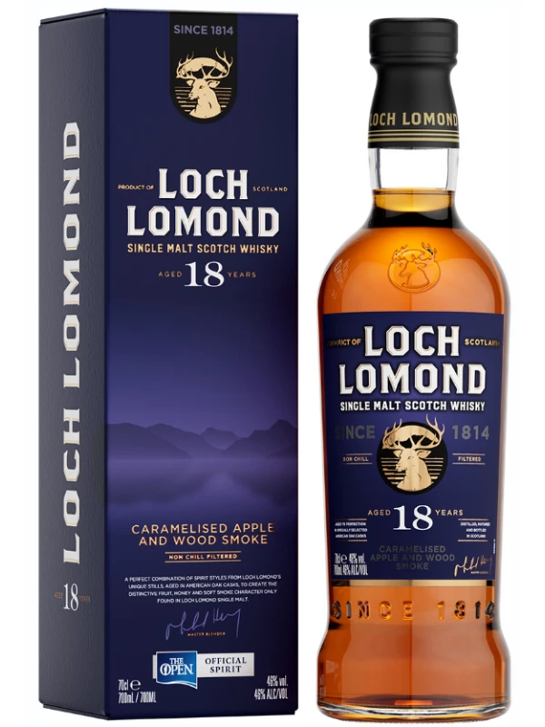 Loch Lomond 18 Years Old, gift box