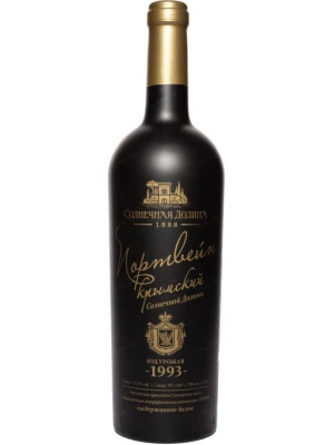 Портвейн Крымский Солнечной Долины 1993 0.75 л