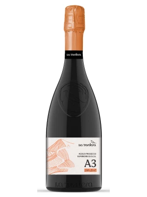 Просекко La Tordera, A3 Asolo Prosecco Superiore DOCG Extra Brut 0.75 л
