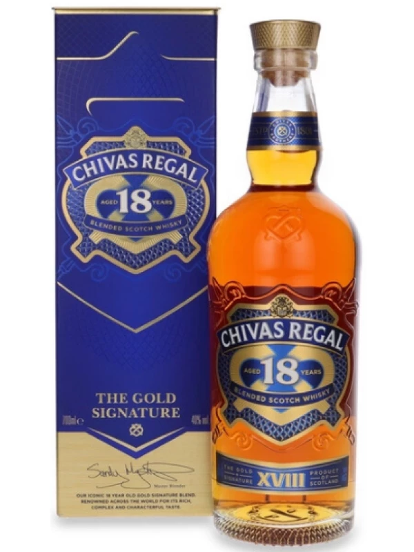 Chivas Regal 18 years old, with box