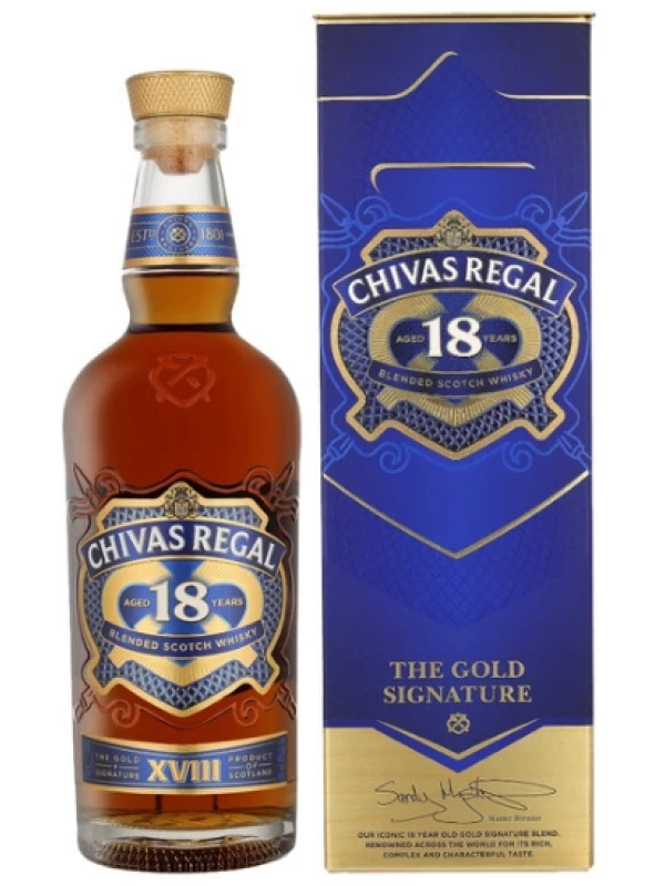 Chivas Regal 18 years old, with box