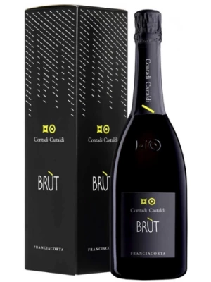 Contadi Castaldi, Franciacorta Brut DOCG, gift box 0.75 л