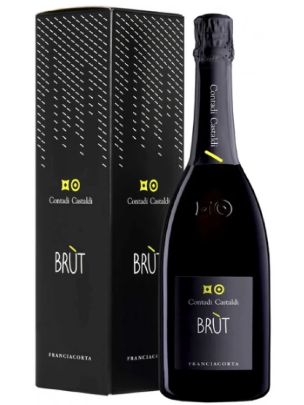 Contadi Castaldi, Franciacorta Brut DOCG, gift box