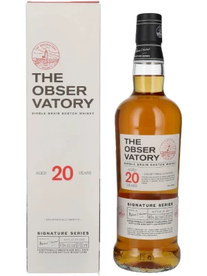 Виски The Observatory Single Grain 20 Years Old, gift box 0.7 л